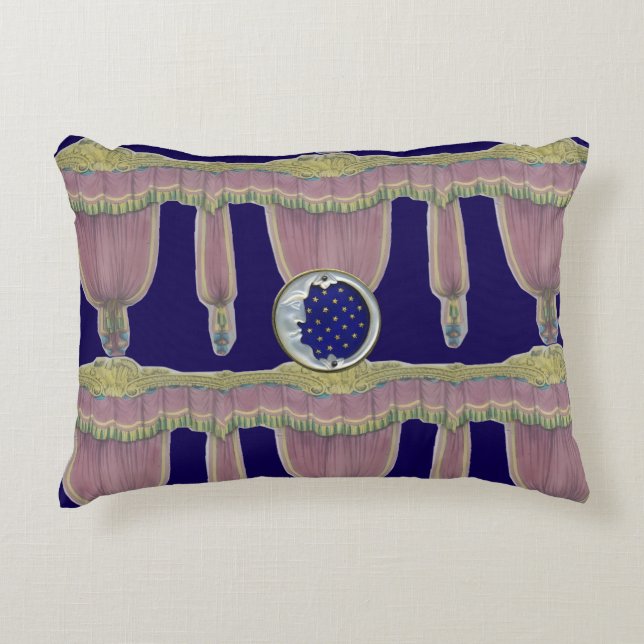 Dreamy Rectangular Pillow – Celestial Poetcore  Prydnadskudde (Framsidan)