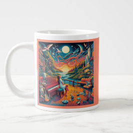 Dreamy Riverfront Harmony Jumbo Mugg
