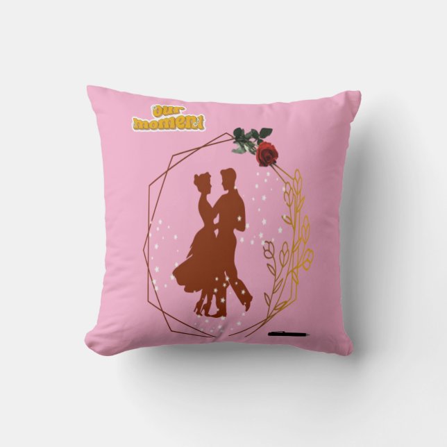 Dreamy romantic par dansdesign kudde (Framsida)