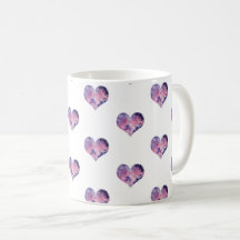 Dreamy Rosa Heart Mönster -