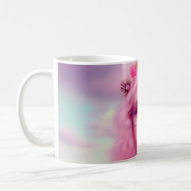 Dreamy Rosa Kaffemugg (Vänster)