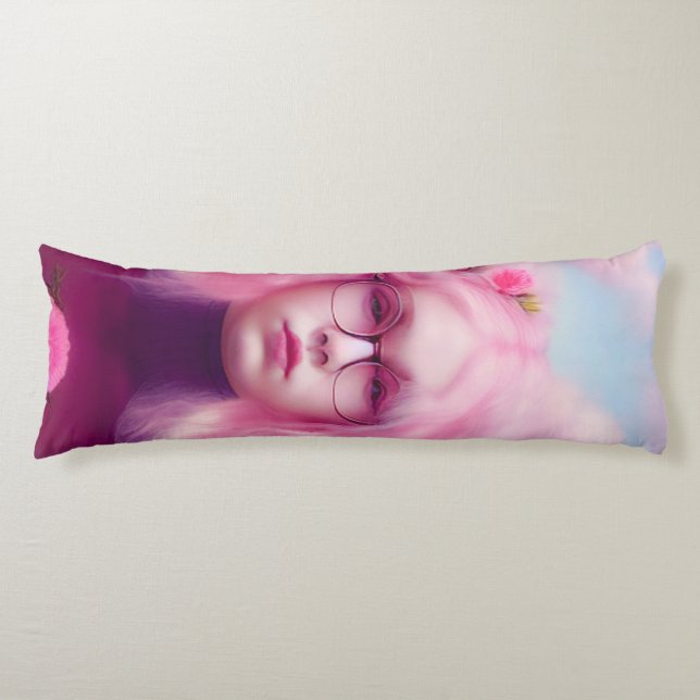 Dreamy Rosa Kroppskudde (Framsidan)