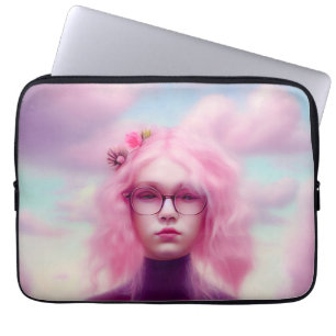 Dreamy Rosa Laptop Fodral