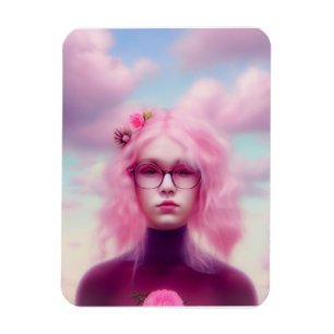 Dreamy Rosa Magnet