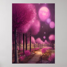 Dreamy Rosa Nightscape