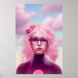 Dreamy Rosa Poster