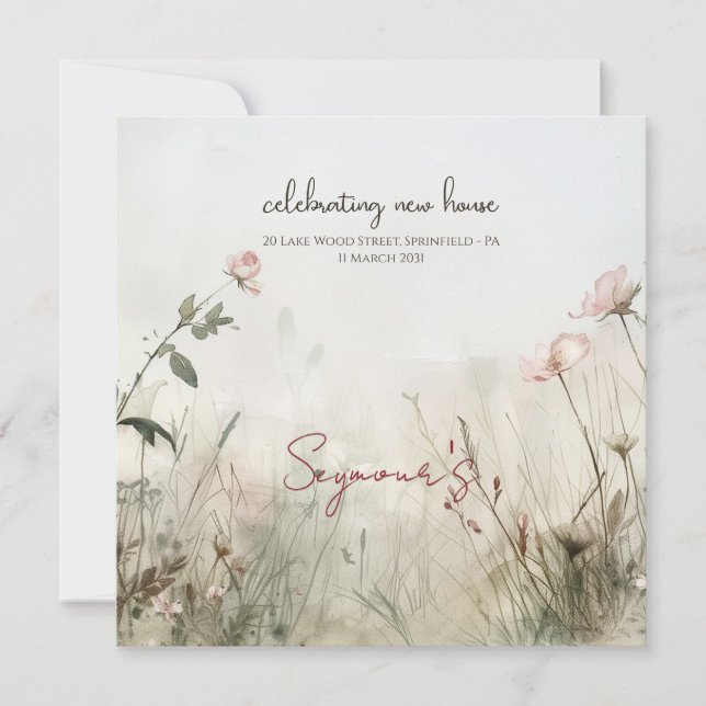 Dreamy Scene of Vår blommor (Framsida)