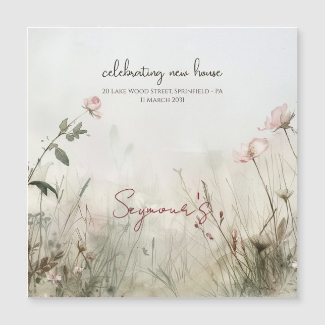 Dreamy Scene of Vår blommor (Framsida)