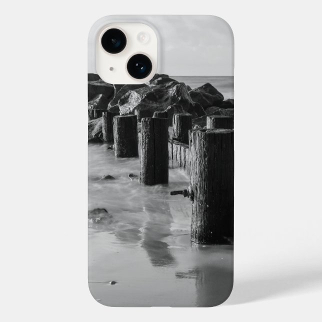 Dreamy Seawall Grayscale (Baksida)