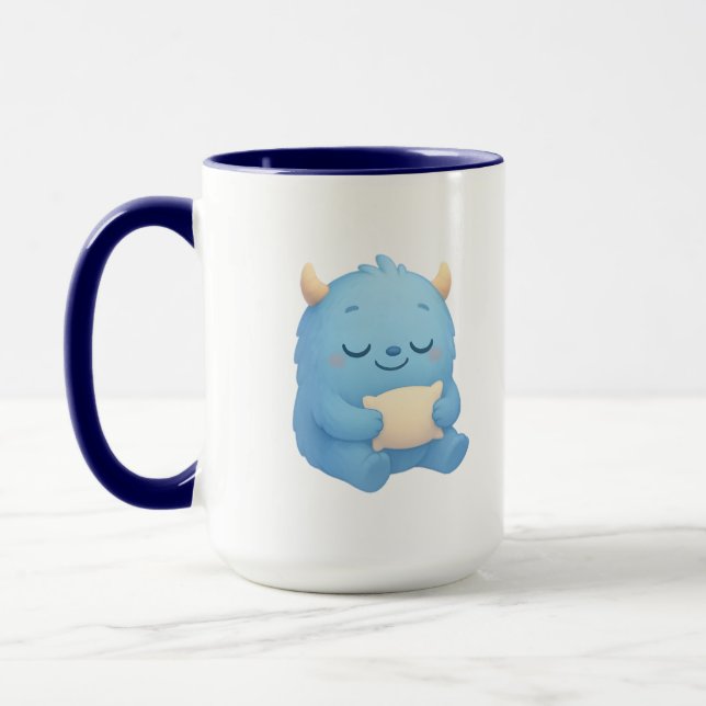 Dreamy Sleep Monster Kids Mug — Sweet Dreams Mugg (Vänster)