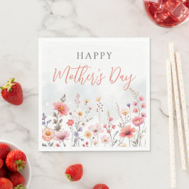Dreamy Spring Blooms Mother's Day Celebration Pappersservett