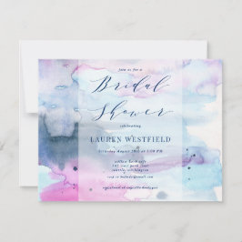 Dreamy Spring Lavender Bridal Shower Invitation Inbjudningar
