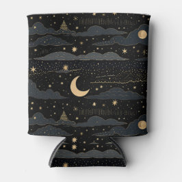 Dreamy Starry Night Himlar Can Cooler