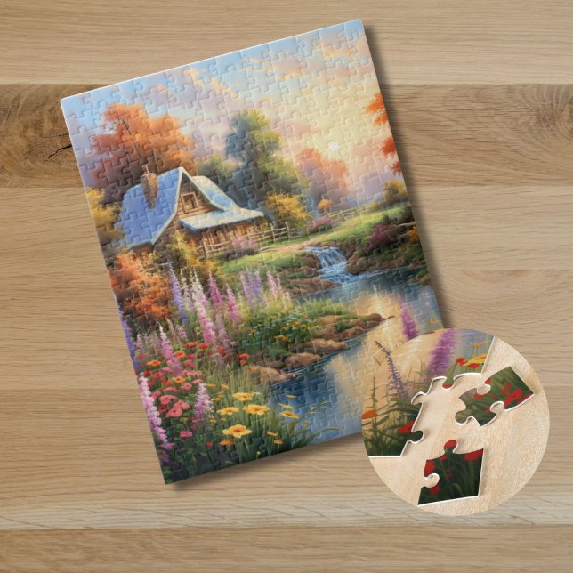 Dreamy Summer Cottage Pussel (Skapare uppladdad)