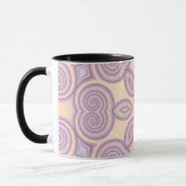 Dreamy Swirls - Pastel Psychedelic Mönster Mugg