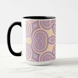 Dreamy Swirls - Pastel Psychedelic Mönster Mugg