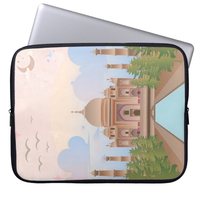 Dreamy Taj Mahal Laptop Fodral (Framsidan)