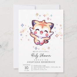 Dreamy Tiger Baby Shower Inbjudningar