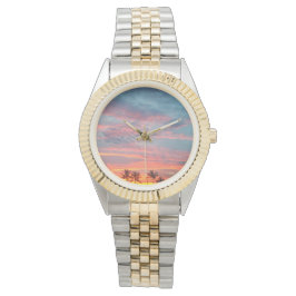 Dreamy Tropical Sunset Armbandsur
