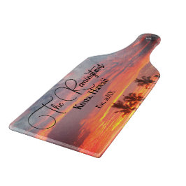 Dreamy Tropical Sunset Family Namn