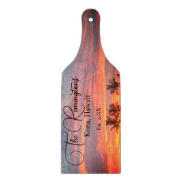 Dreamy Tropical Sunset Family Namn