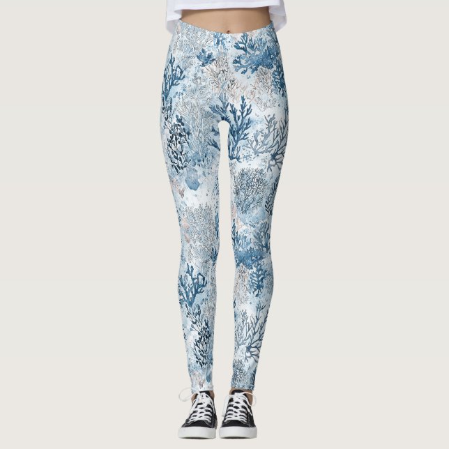 Dreamy under havet leggings (Framsida)