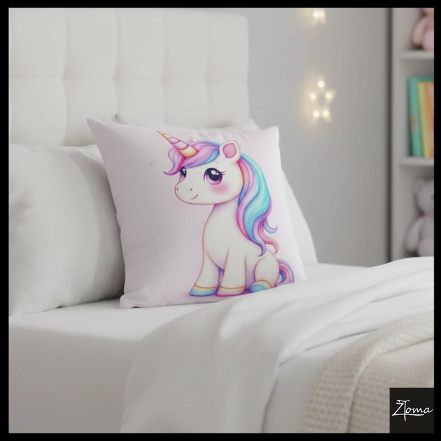 Dreamy Unicorn Cushion Kudde (Skapare uppladdad)