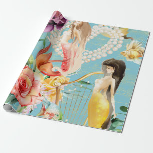 Dreamy vattencolor, Sjöjungfru Presentpapper