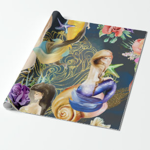 Dreamy vattencolor, Sjöjungfru Presentpapper