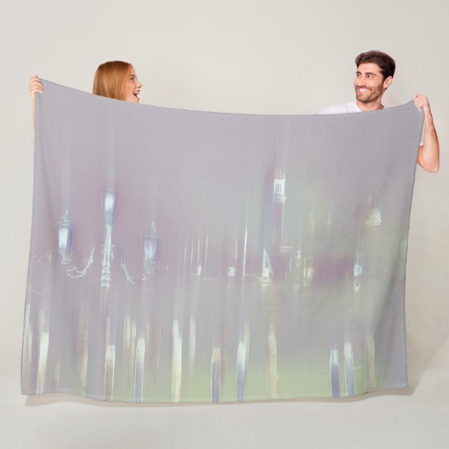 Dreamy Venice Italien Fleecefilt (På plats)