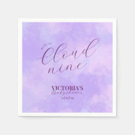 Dreamy vi är på Cloud Nine Baby Shower Pappersservett