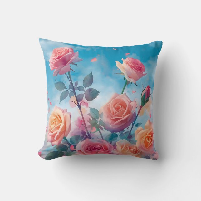 Dreamy Vibrant Ro Kudde (Framsida)