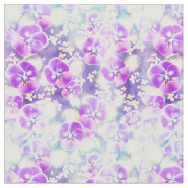 Dreamy Violet Mönster Tyg