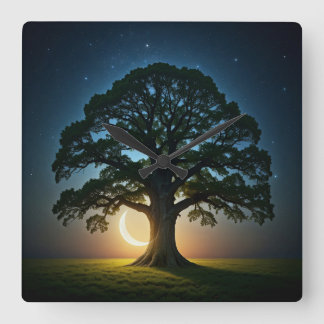 Dreamy Wall Clock Fyrkantig Klocka