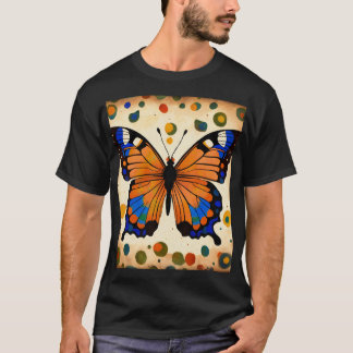 Dreamy Watercolor Butterfly T-Shirt Design