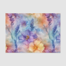 Dreamy Wildblomme Decoupage Papper
