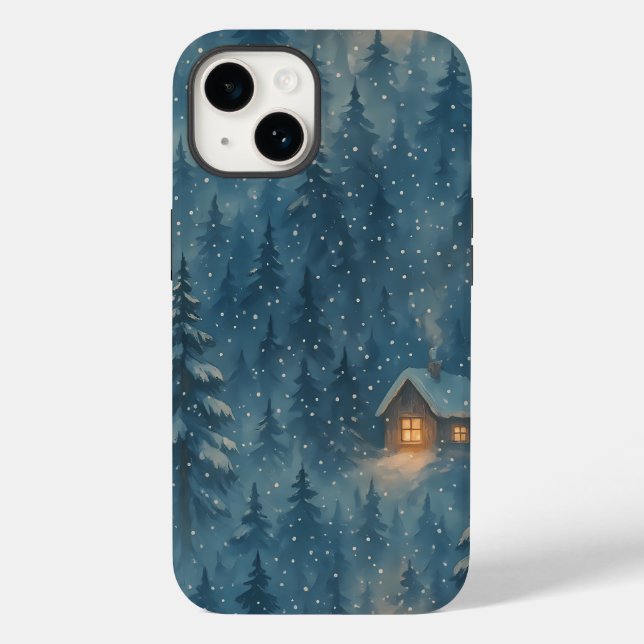 Dreamy Winter Forest Mysigt Blanket (Baksida)