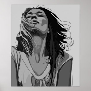 Dreamy Woman Poster