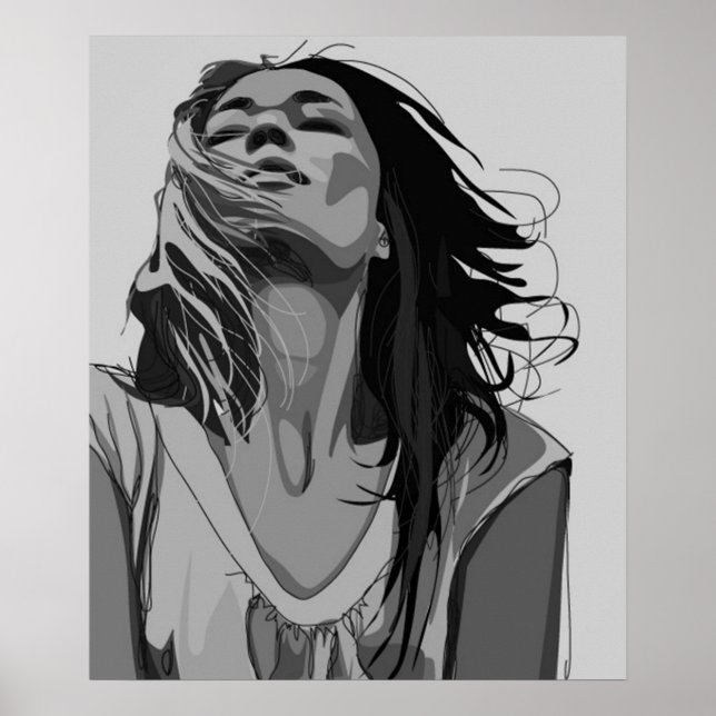 Dreamy Woman Poster (Framsidan)