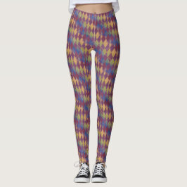 Dreamy Wonderland Diamond Skriv ut Leggings