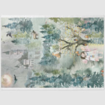 Dreamy Woodland Nursery Tissue Paper