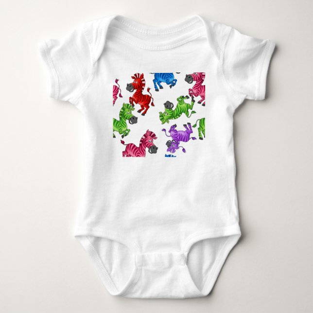 Dreamy Zebra World T Shirt (Framsida)