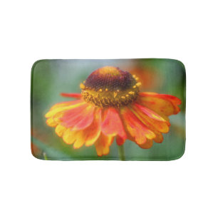 Dreamy Zinnia Flower Badrumsmatta