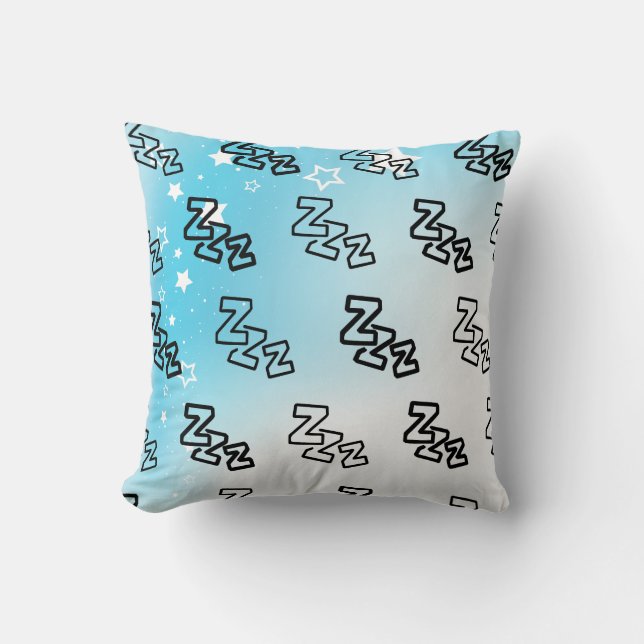 Dreamy Zzz Mönster Cushion Kudde (Framsida)