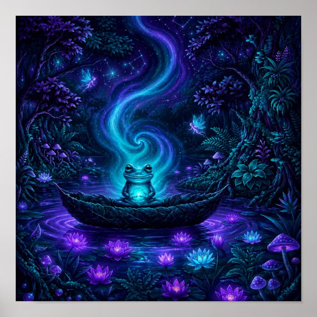 DreamyForestFrog Poster (Framsidan)