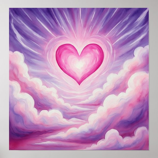 DreamyGlowHeart Poster (Framsidan)