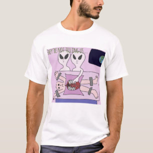 DreamySupply främmande kidnappningmanar T-tröja Tee