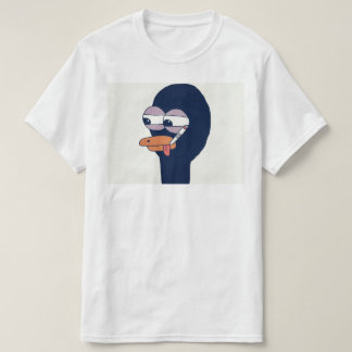 DreamySupply som röker ankamanar T-tröja för vit T-shirt