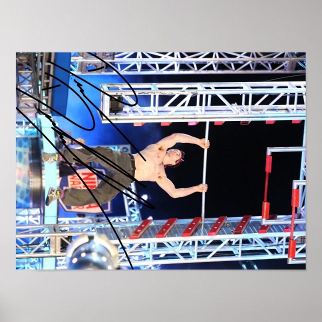 Drechsel Salmon Ladder Poster (Namnteckning Series (Framsidan)