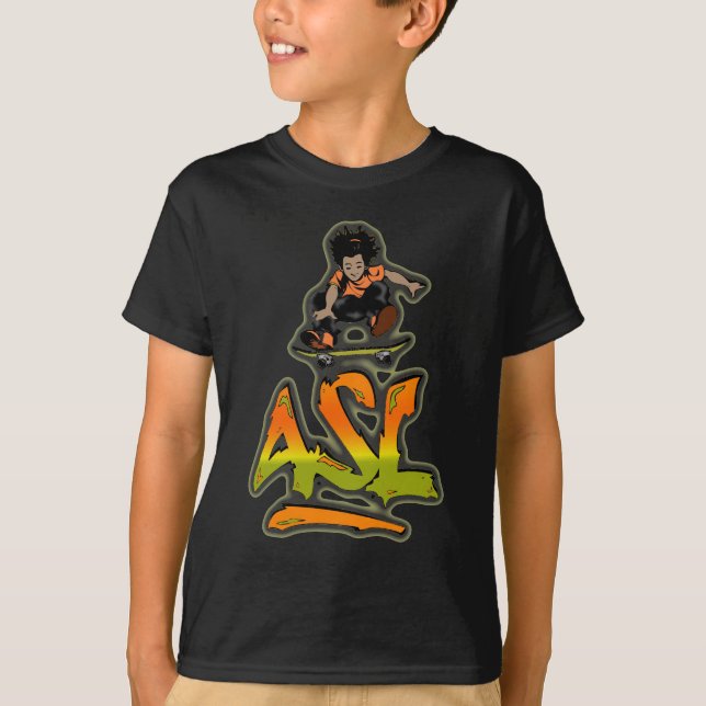 Dred Skater-Ungdom T-shirt (Framsida)